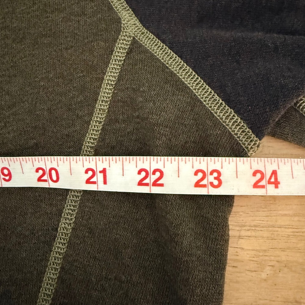 Kuhl Kashmira Mens Large Olive Green 1/4 Zip Fleece Pullover Sweater RN 108846 - Picture 12 of 16